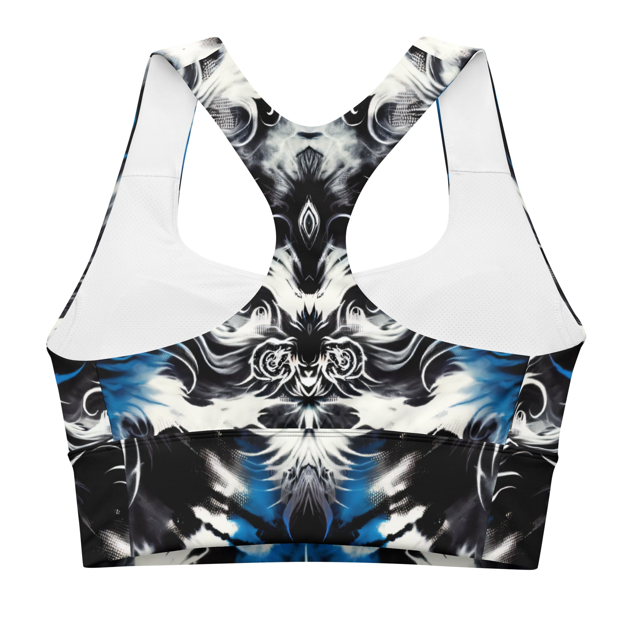 Longline Sports Bra - Spectral Surge