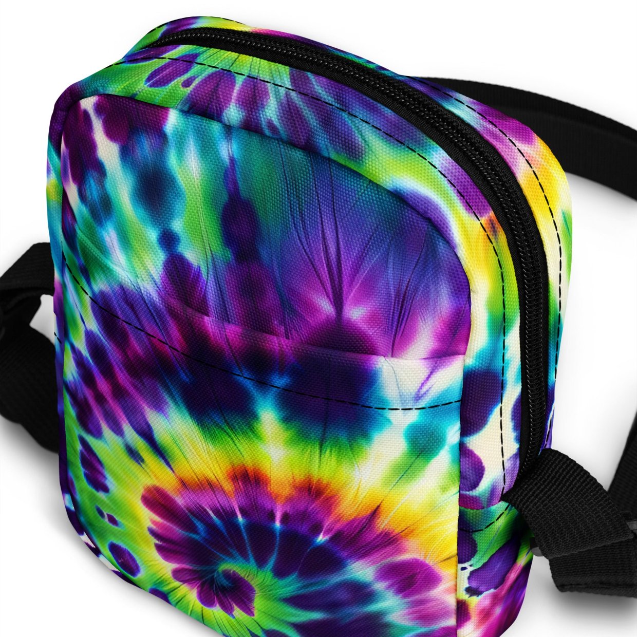 Utility Crossbody Bag Tie-Dye Fusion - ErdeGora
