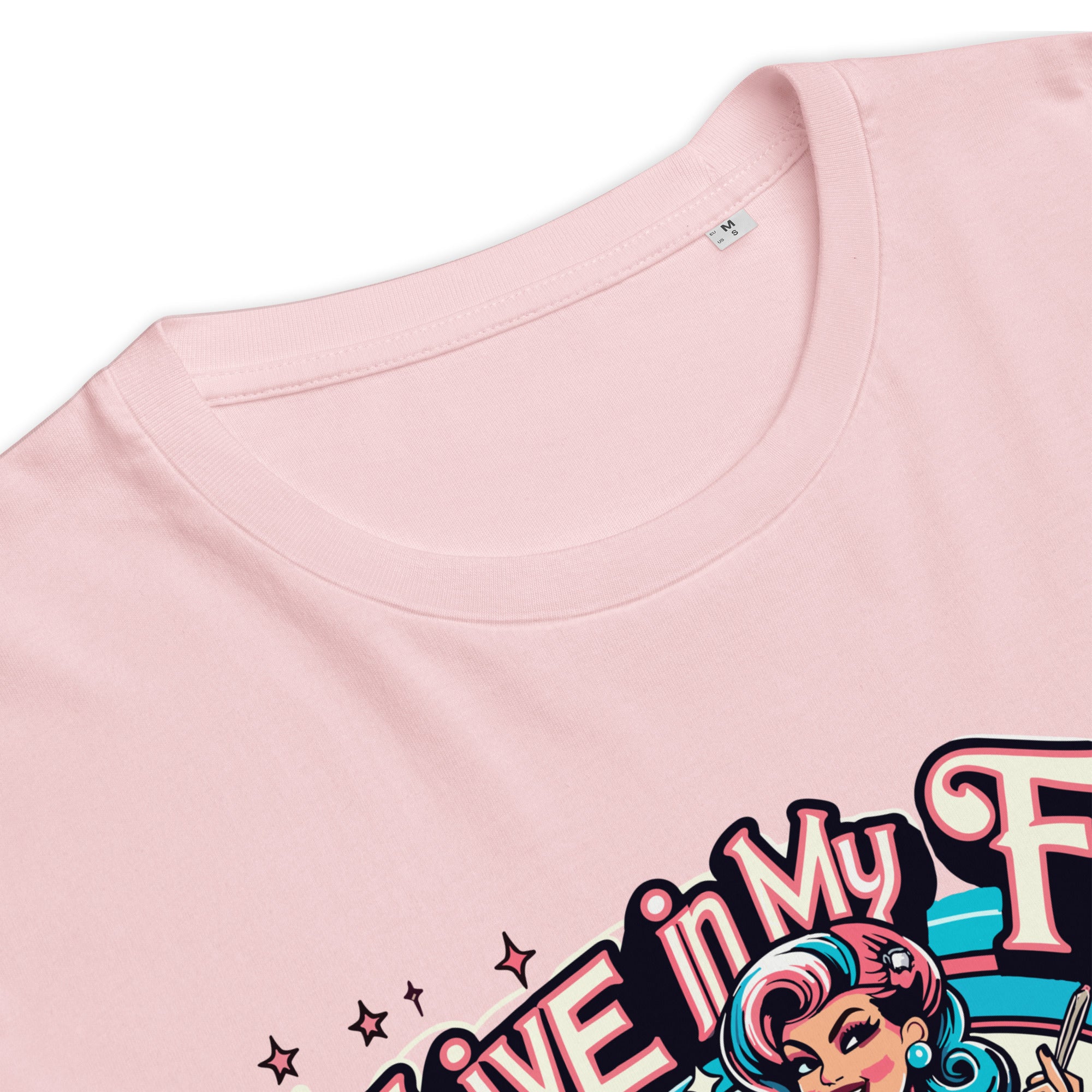 Organic Cotton T-shirt F World Visionary - ErdeGora