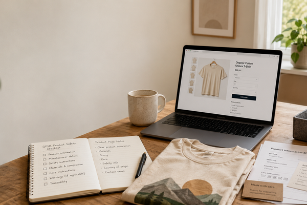 EU GPSR for Print-on-Demand Sellers: What Shopify Store Owners Should Review