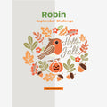 Robin September Challenge: Creative Template for Print-on-Demand Inspiration