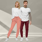 Unisex Fleece Sweatpants Embroidered Unapologetically Weird and Passionate - ErdeGora