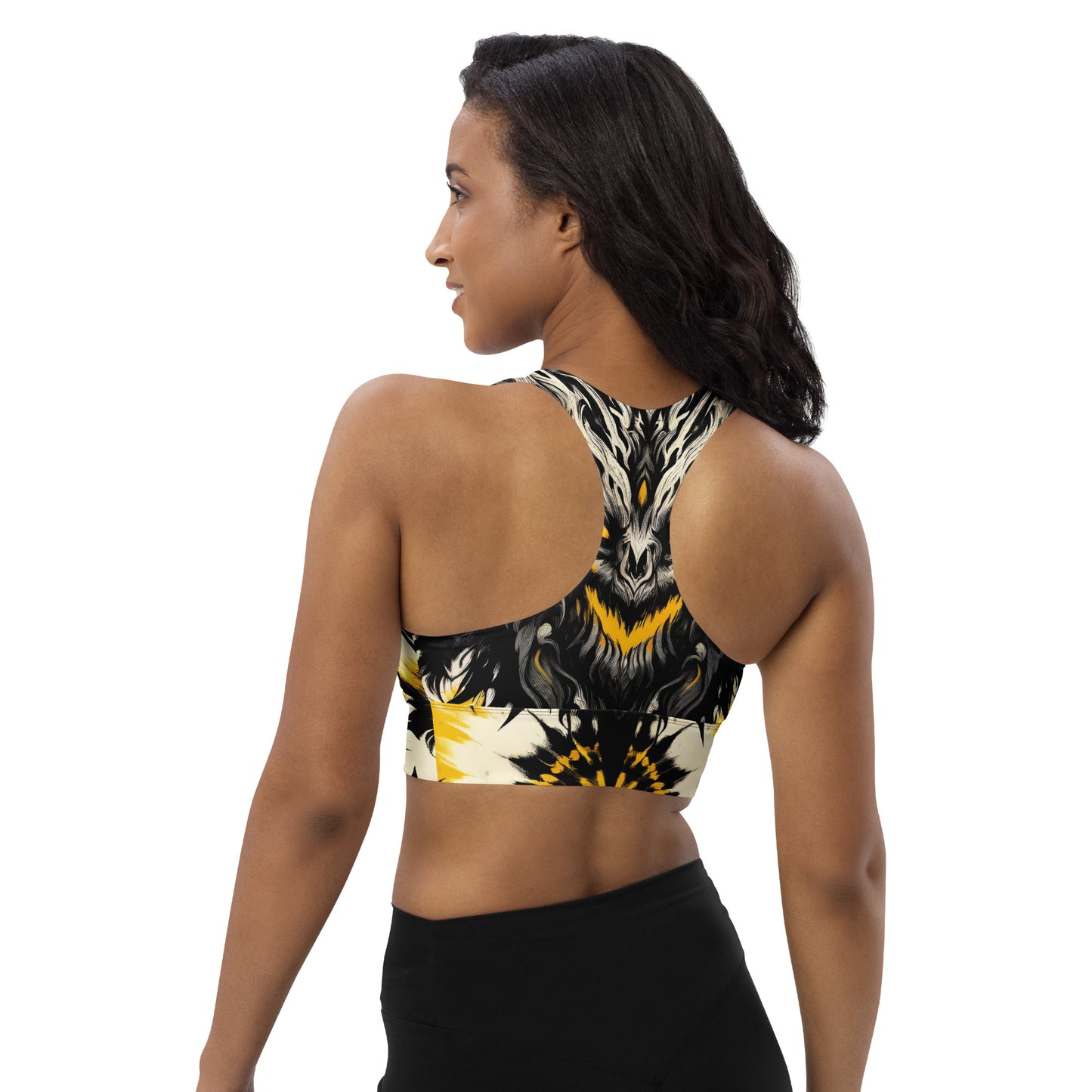 Longline Sports Bra Gilded Shadow - ErdeGora