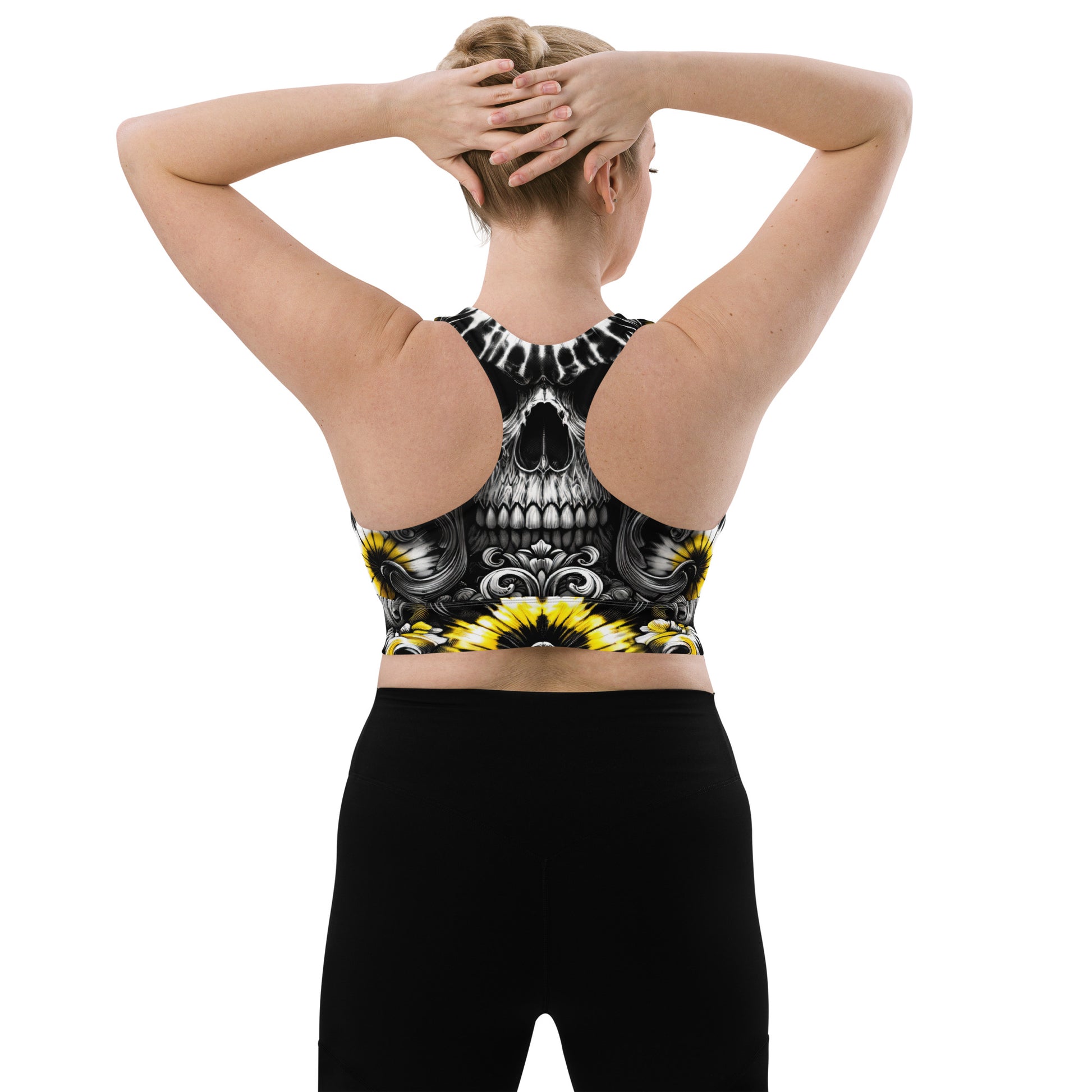 Longline Sports Bra Eclipse Spark - ErdeGora