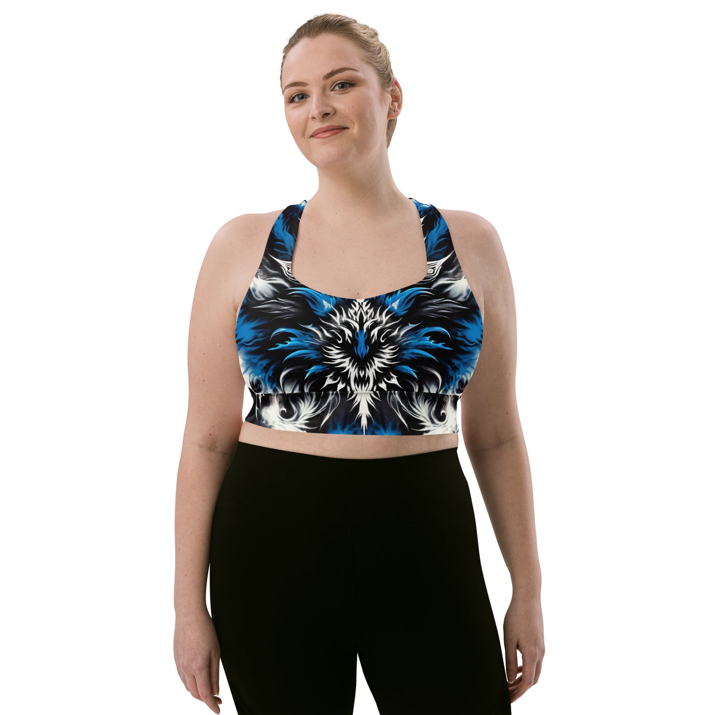 Longline Sports Bra Spectral Surge - ErdeGora