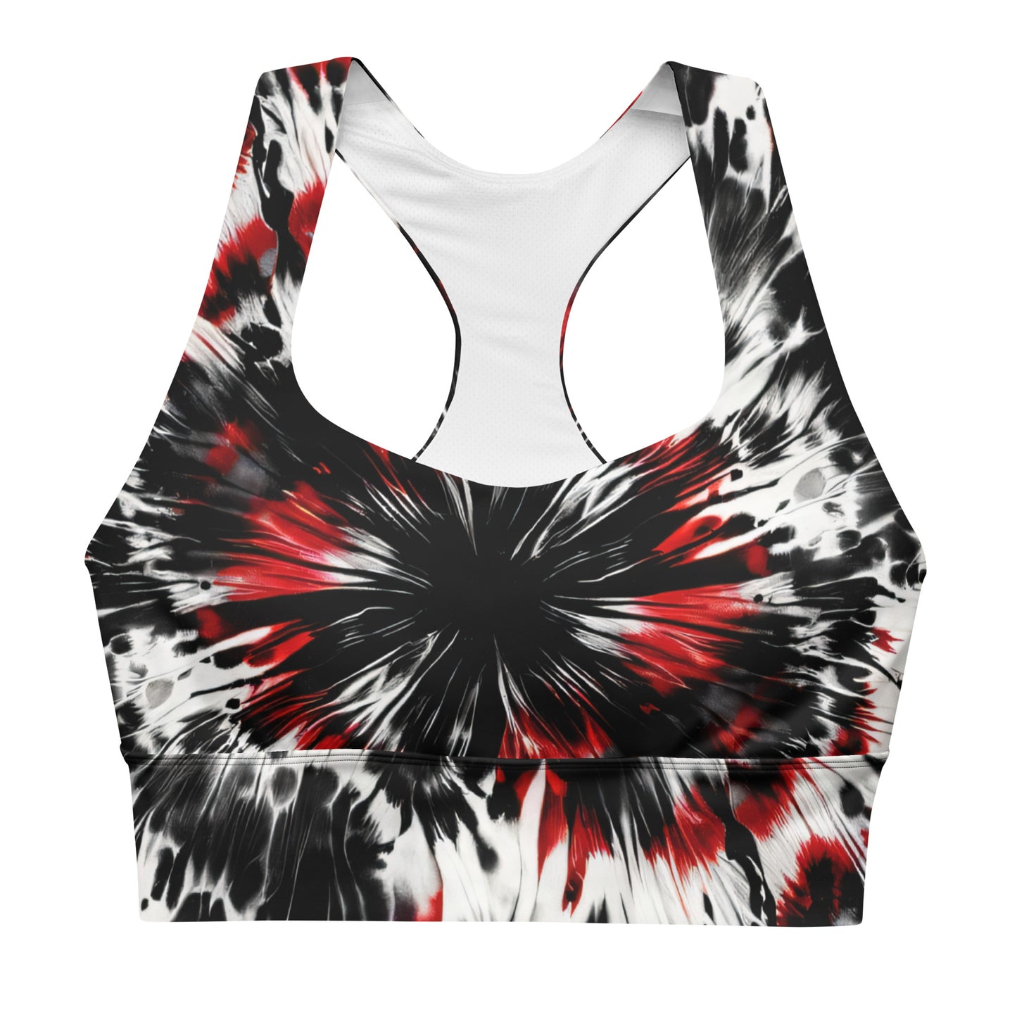 Longline Sports Bra Vampire's Veil - ErdeGora