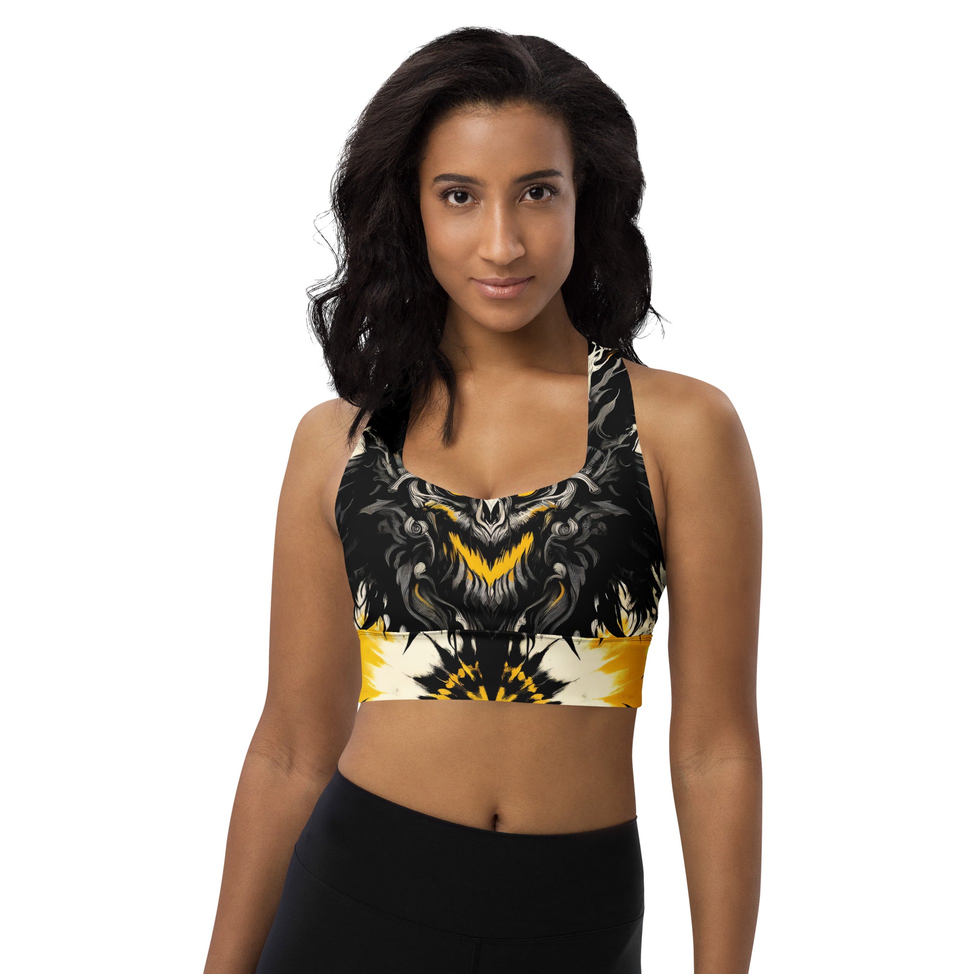 Longline Sports Bra Gilded Shadow - ErdeGora