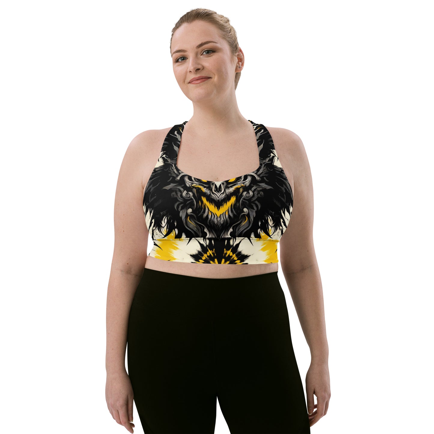 Longline Sports Bra Gilded Shadow - ErdeGora