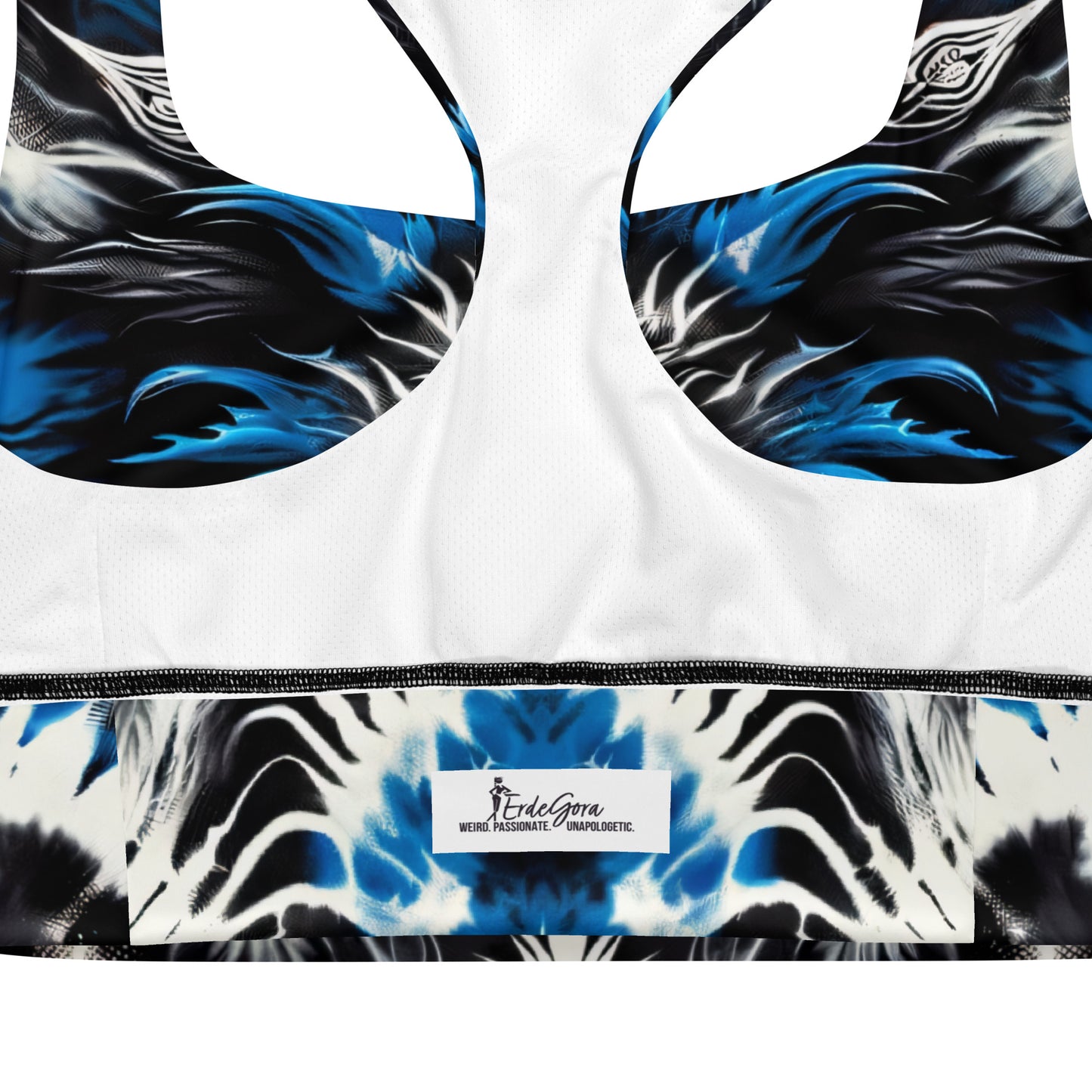 Longline Sports Bra Spectral Surge - ErdeGora