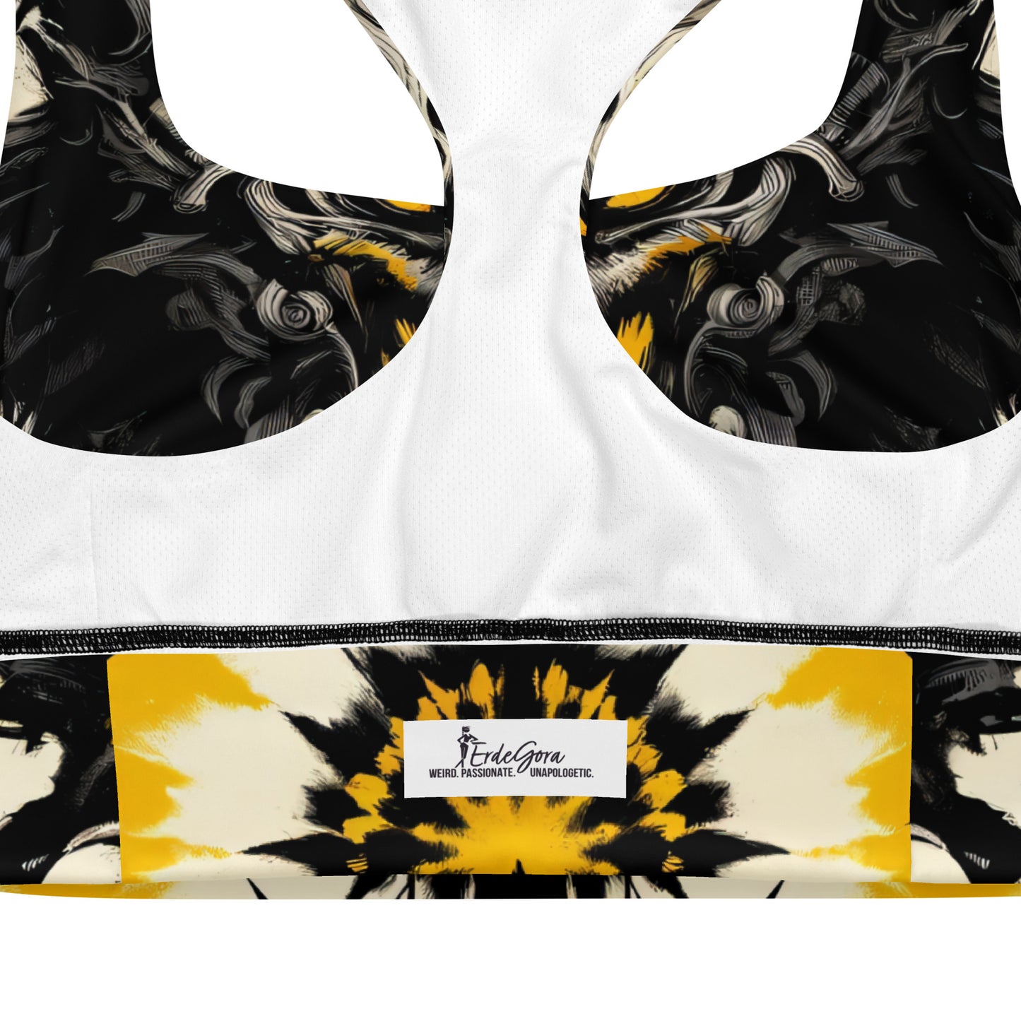 Longline Sports Bra Gilded Shadow - ErdeGora