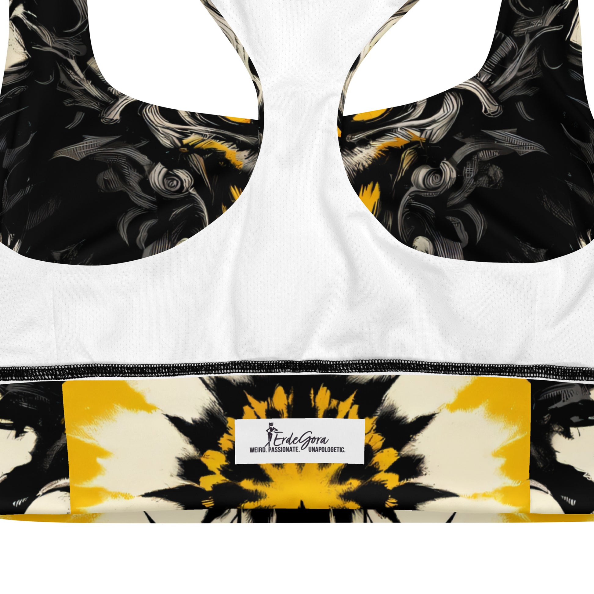 Longline Sports Bra Gilded Shadow - ErdeGora