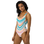 One-Piece Swimsuit Peachy Ocean Drift - ErdeGora