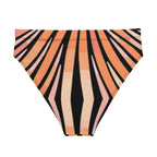 Recycled High-Waisted Bikini Bottom Tiger Shark - ErdeGora