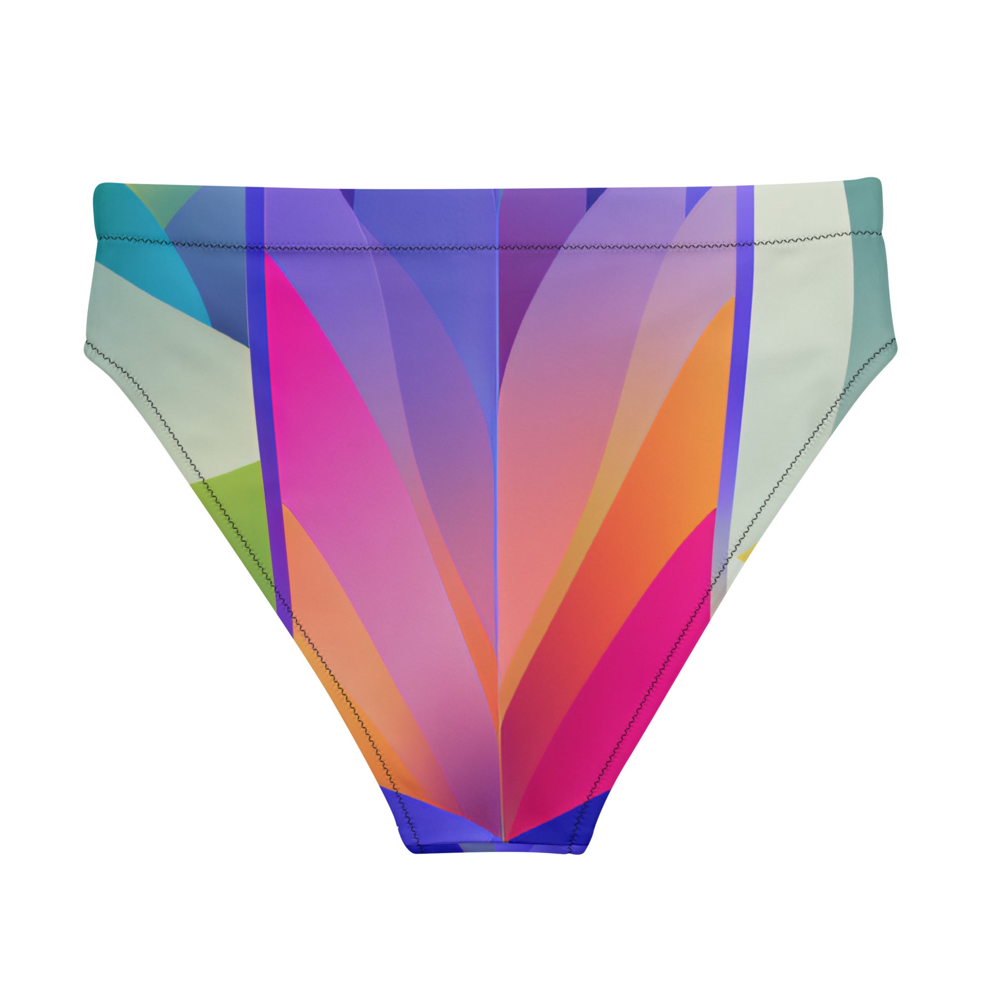 Recycled High-Waisted Bikini Bottom Perry - ErdeGora