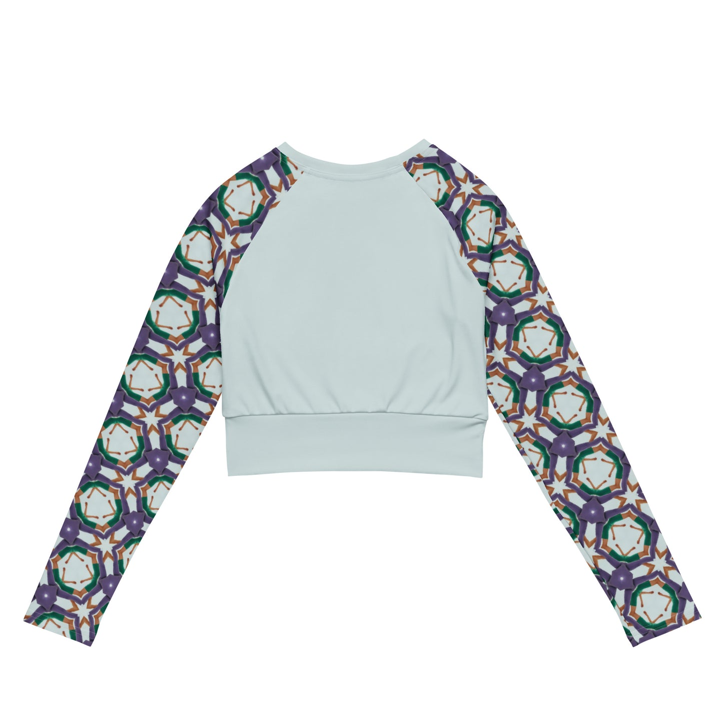 Recycled Long-Sleeve Crop Top Soccer Star - ErdeGora