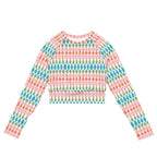 Recycled Long-sleeve Crop Top Tempress - ErdeGora