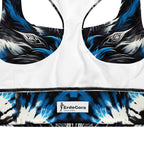 Longline Sports Bra - Spectral Surge
