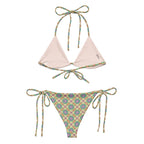 Recycled String Bikini Bohemian Tile - ErdeGora