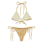 Recycled String Bikini Amber Waves - ErdeGora