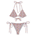 Recycled String Bikini Lavender Daze - ErdeGora