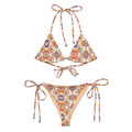 Recycled String Bikini Sunset Dream - ErdeGora