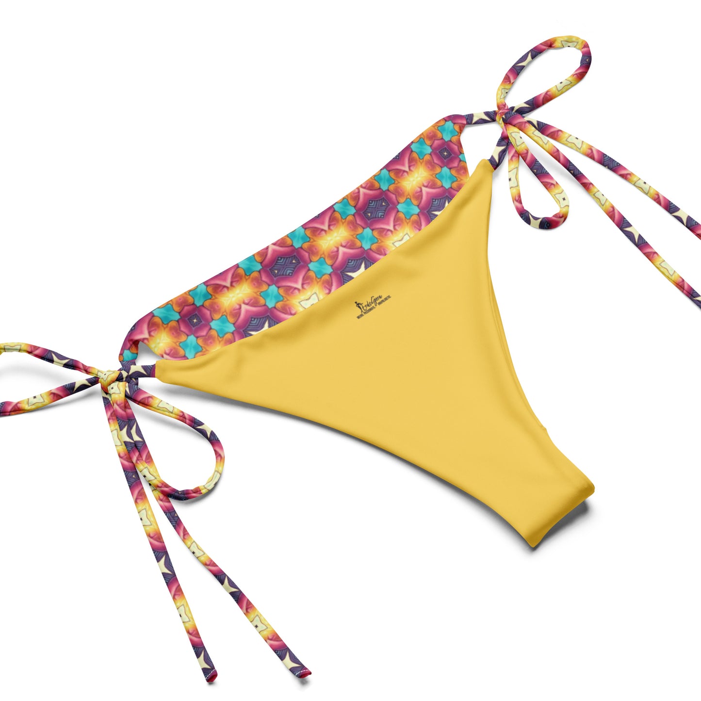 Recycled String Bikini Pop Candy - ErdeGora