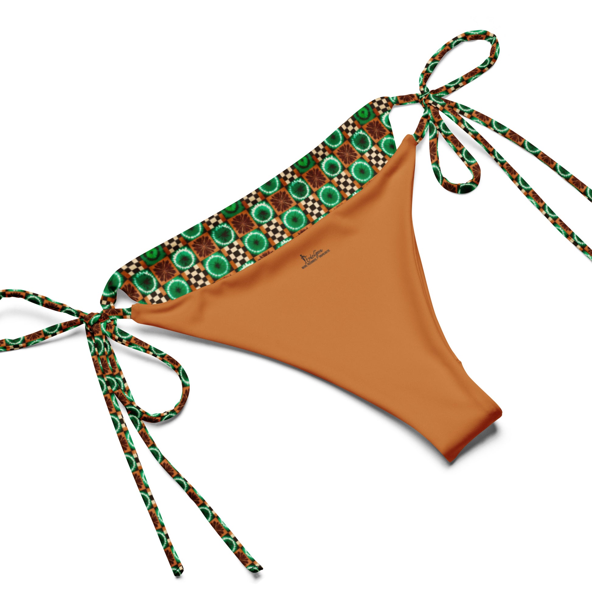 Recycled String Bikini Jungle Grid - ErdeGora