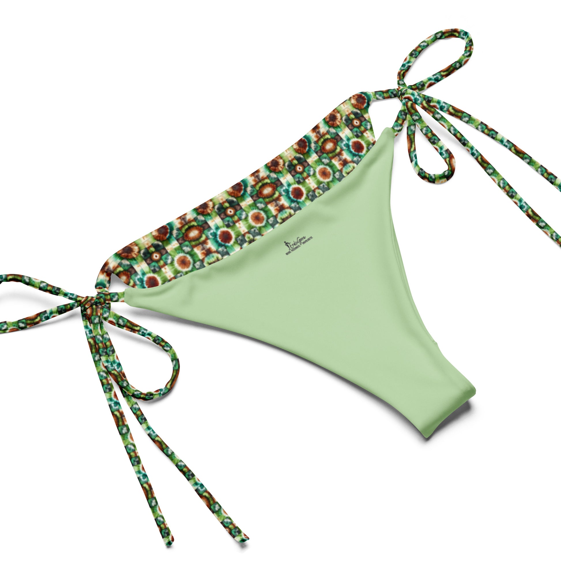 Recycled String Bikini Boho Kaleidoscope - ErdeGora