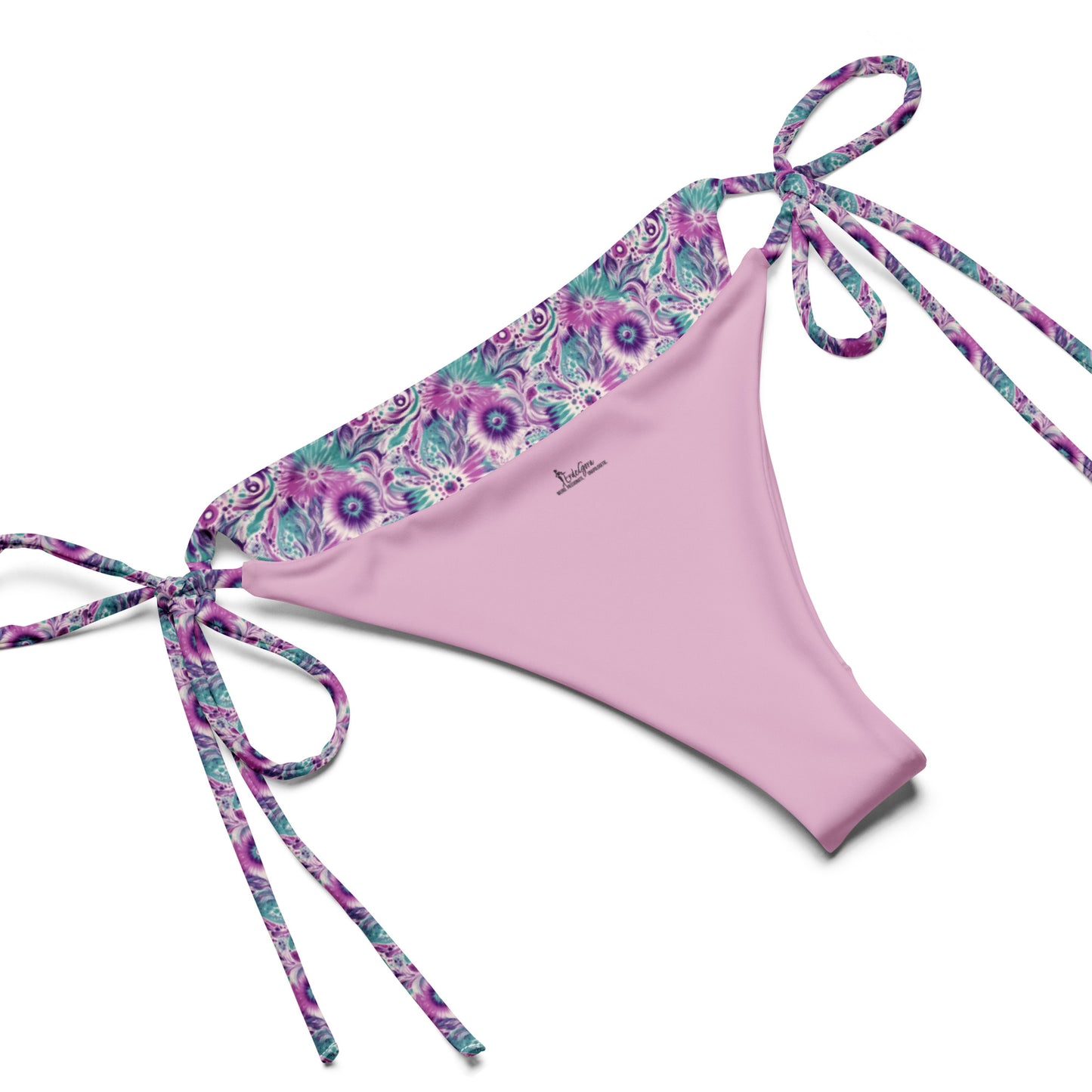 Recycled String Bikini Lavender Breeze - ErdeGora