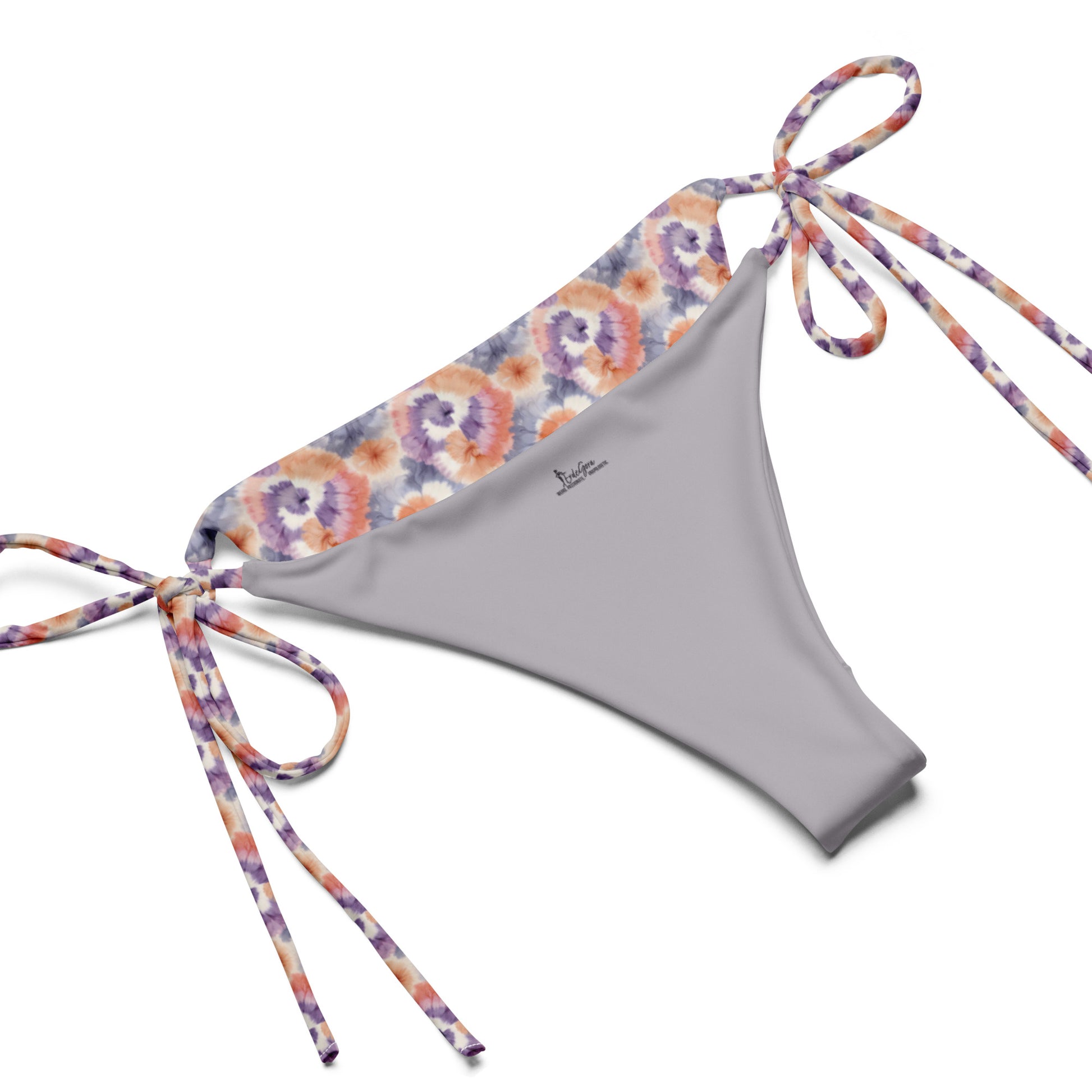 Recycled String Bikini Lavender Daze - ErdeGora