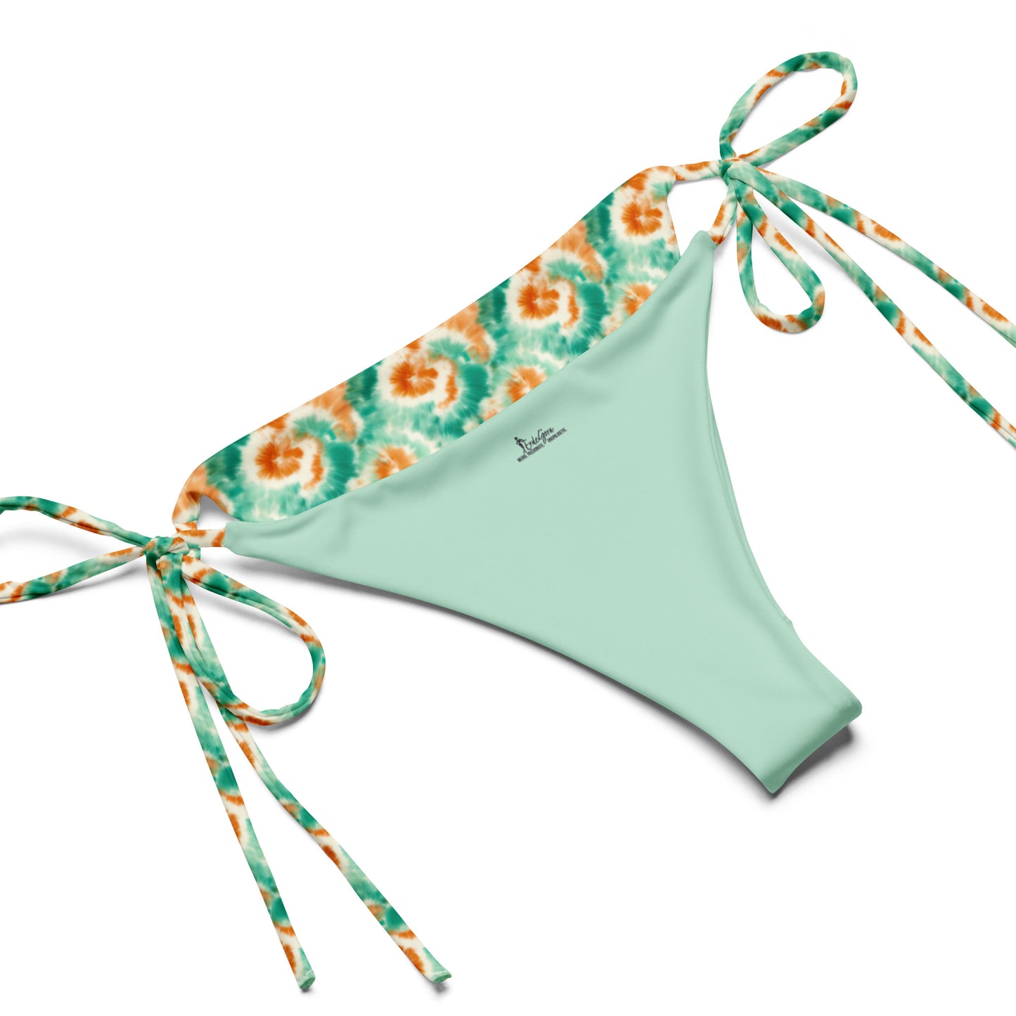 Recycled String Bikini Tropical Twist - ErdeGora