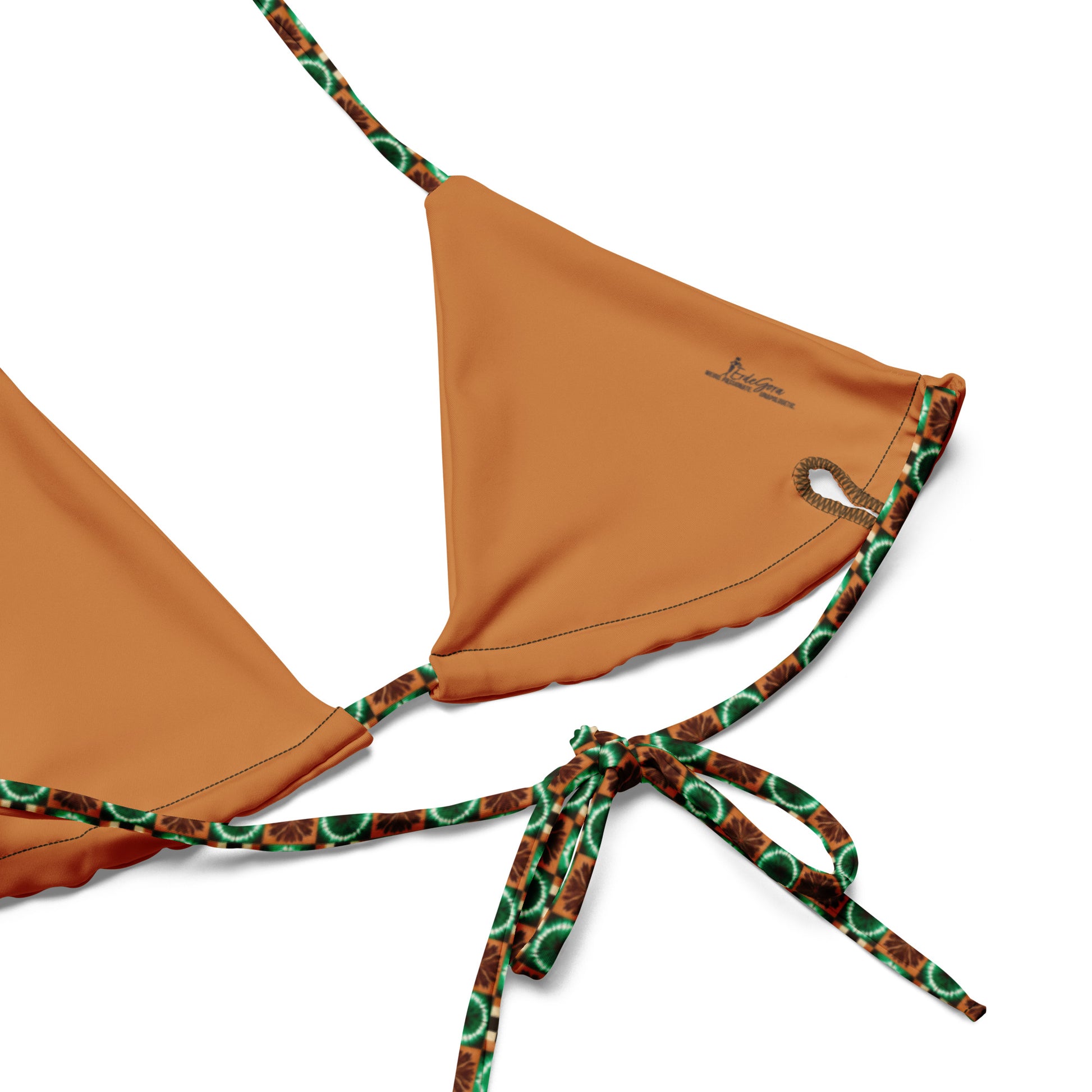 Recycled String Bikini Jungle Grid - ErdeGora