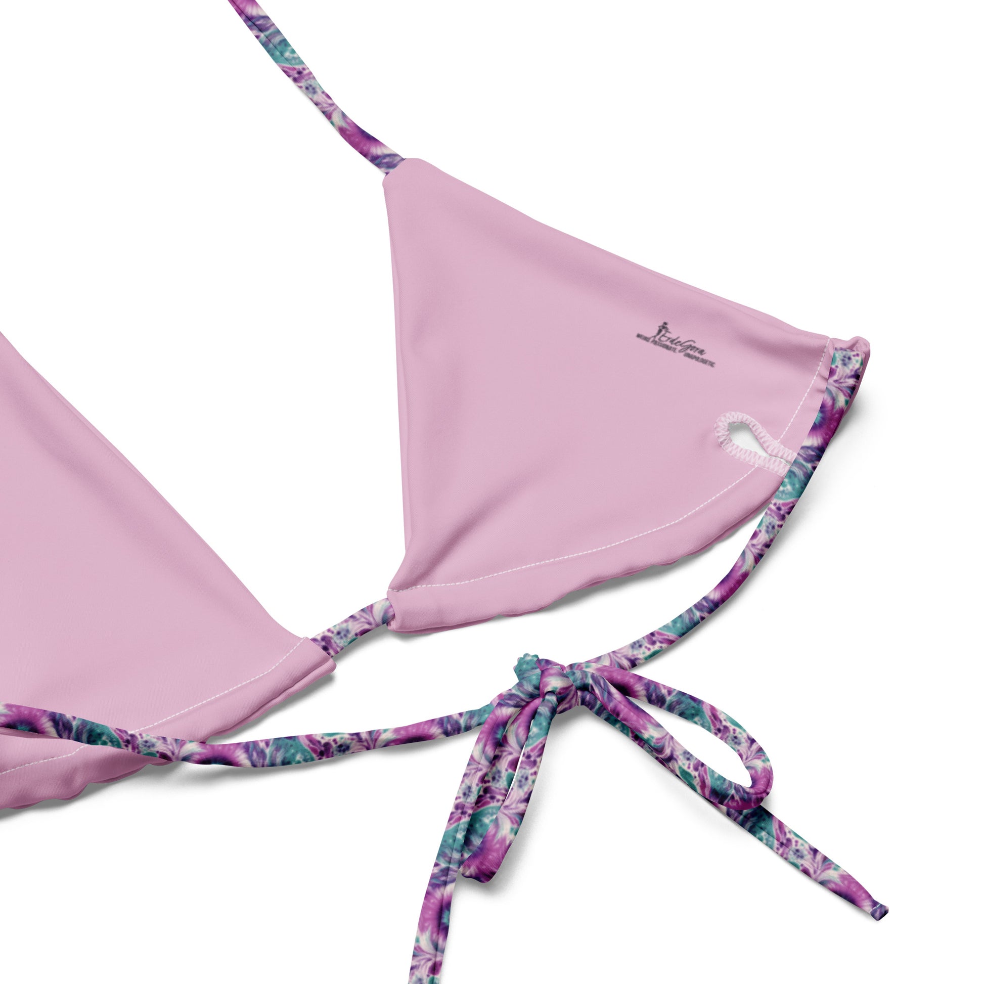 Recycled String Bikini Lavender Breeze - ErdeGora