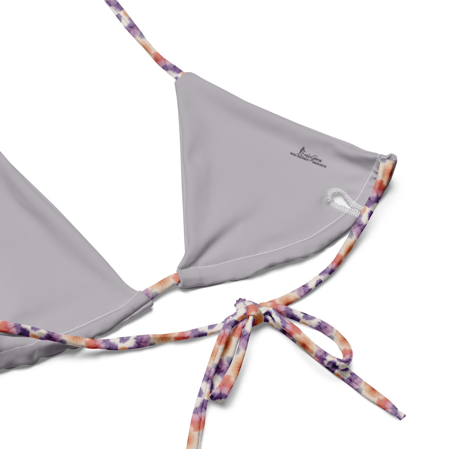 Recycled String Bikini Lavender Daze - ErdeGora