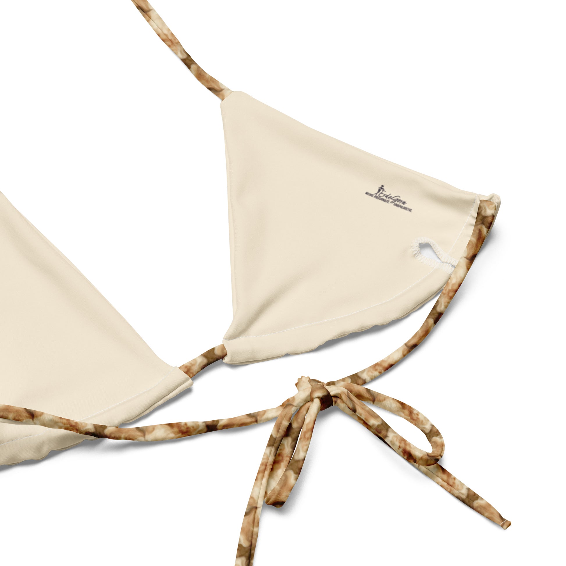 Recycled String Bikini Desert Mirage - ErdeGora