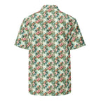 Unisex Button Shirt Floral Escape - ErdeGora