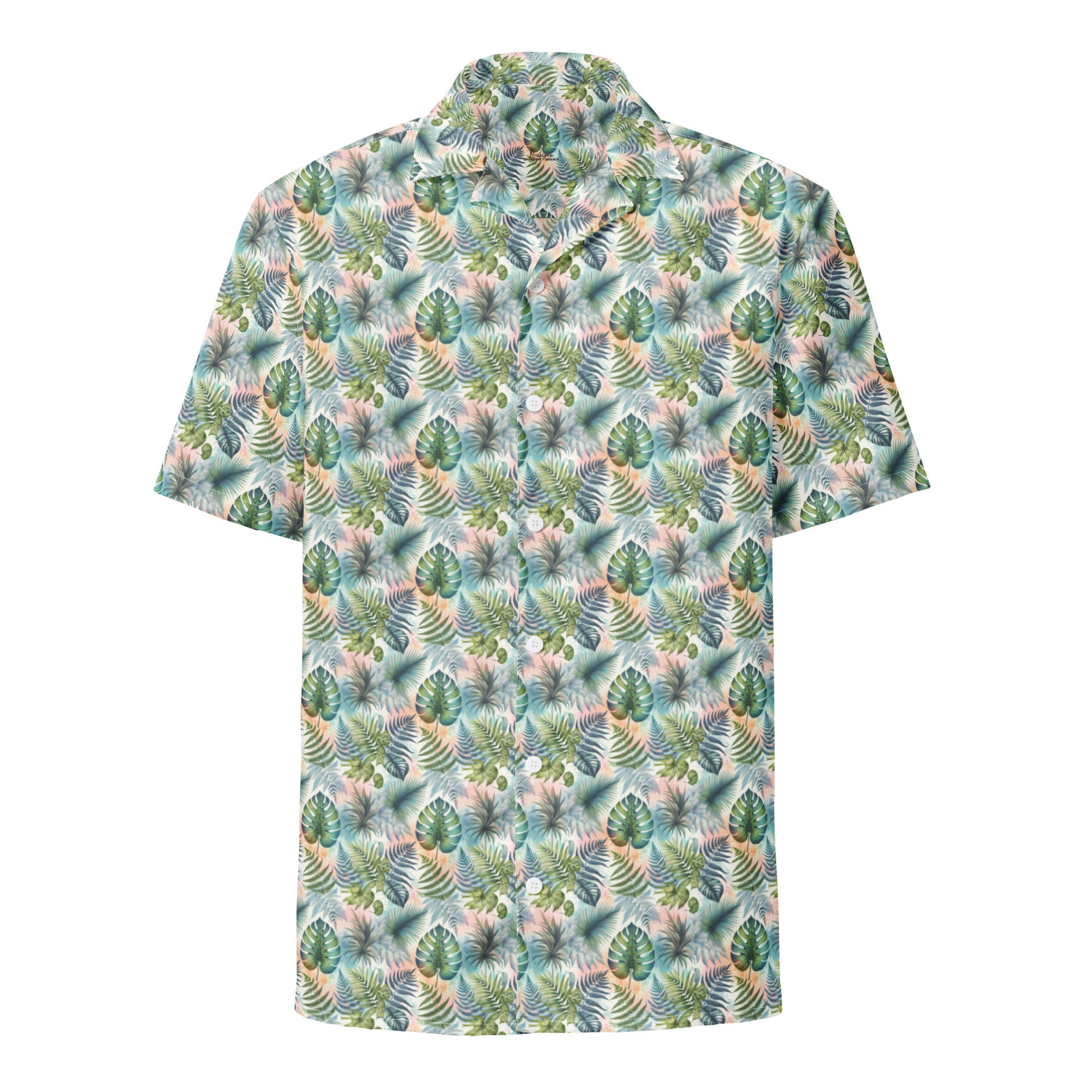 Unisex Button Shirt Jungle Fever - ErdeGora