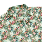 Unisex Button Shirt Floral Escape - ErdeGora