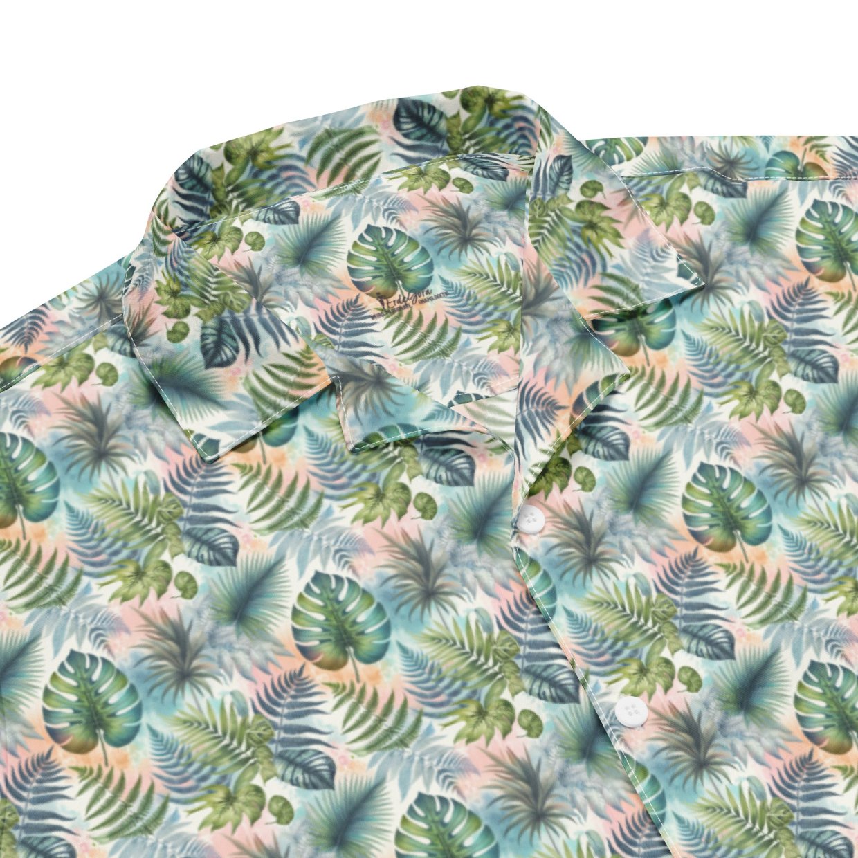 Unisex Button Shirt Jungle Fever - ErdeGora