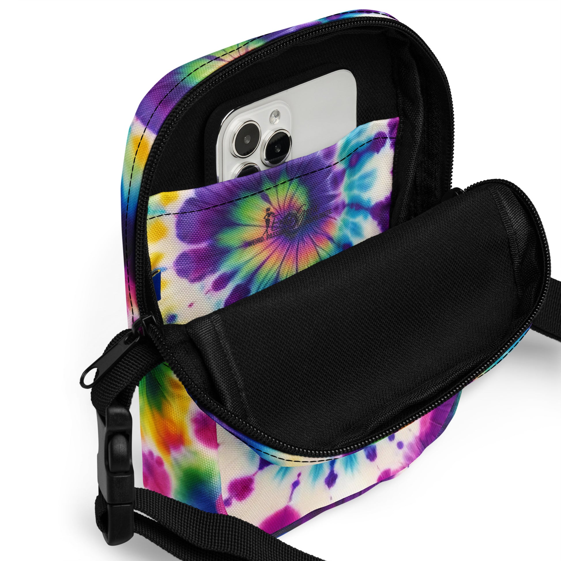 Utility Crossbody Bag Tie-Dye Adventure - ErdeGora