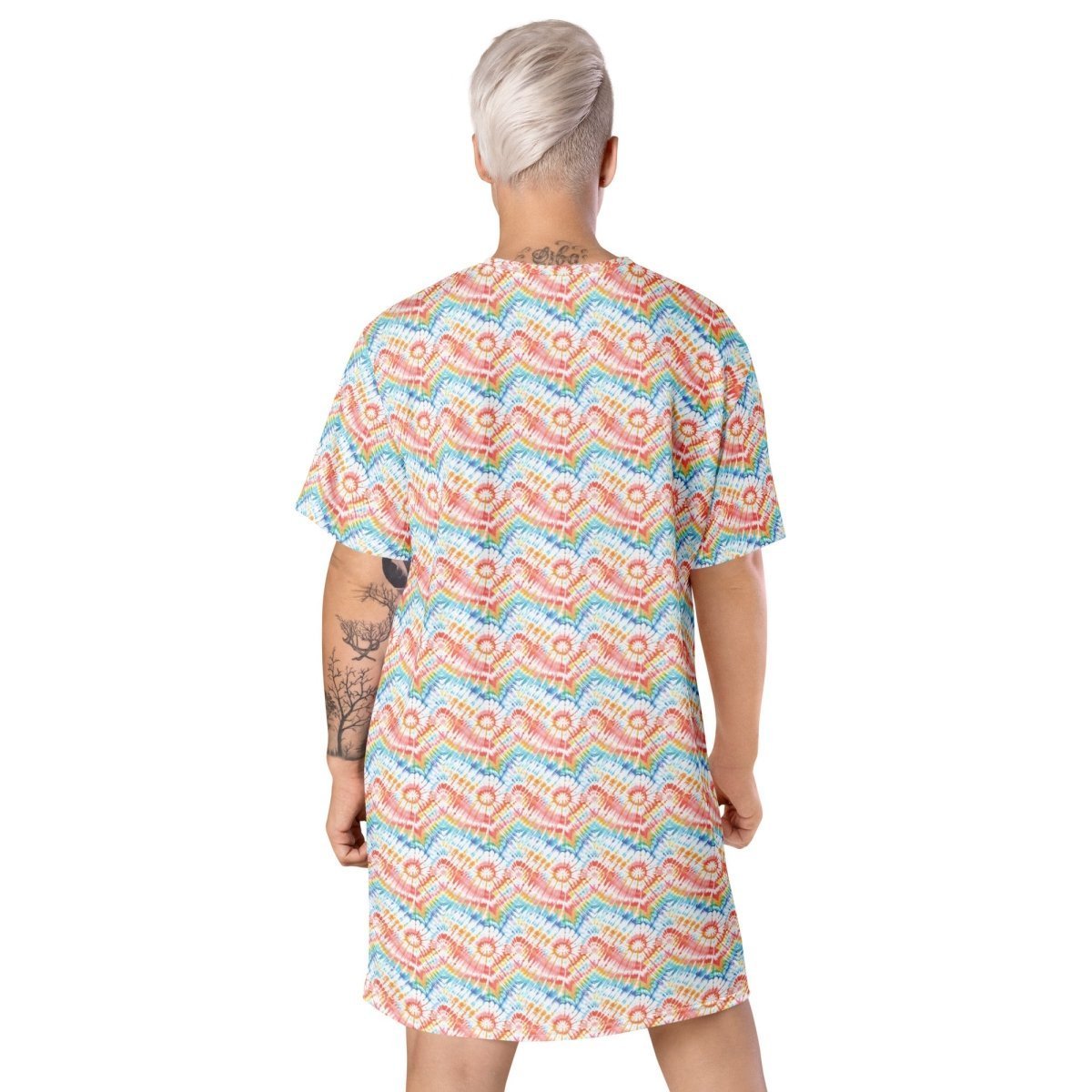 Beachside Bliss T - Shirt Dress - ErdeGora