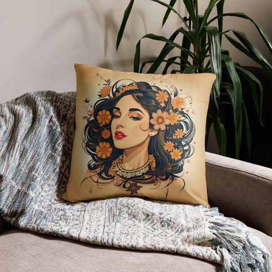 Callie Throw Pillow Cover and Insert - ErdeGora