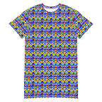 Casual T - Shirt Dress Golden Garden - ErdeGora
