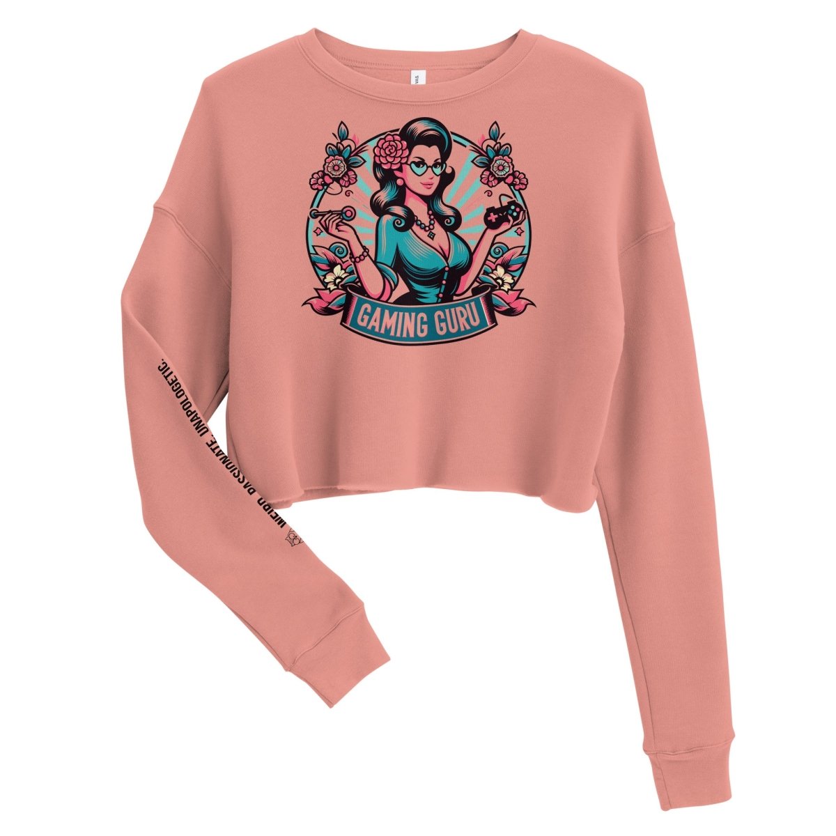 Crop Sweatshirt Gaming Guru - ErdeGora