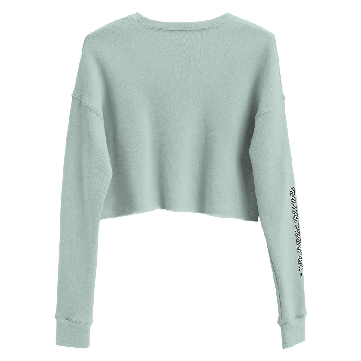 Crop Sweatshirt I Paused My Game To Be Here - ErdeGora