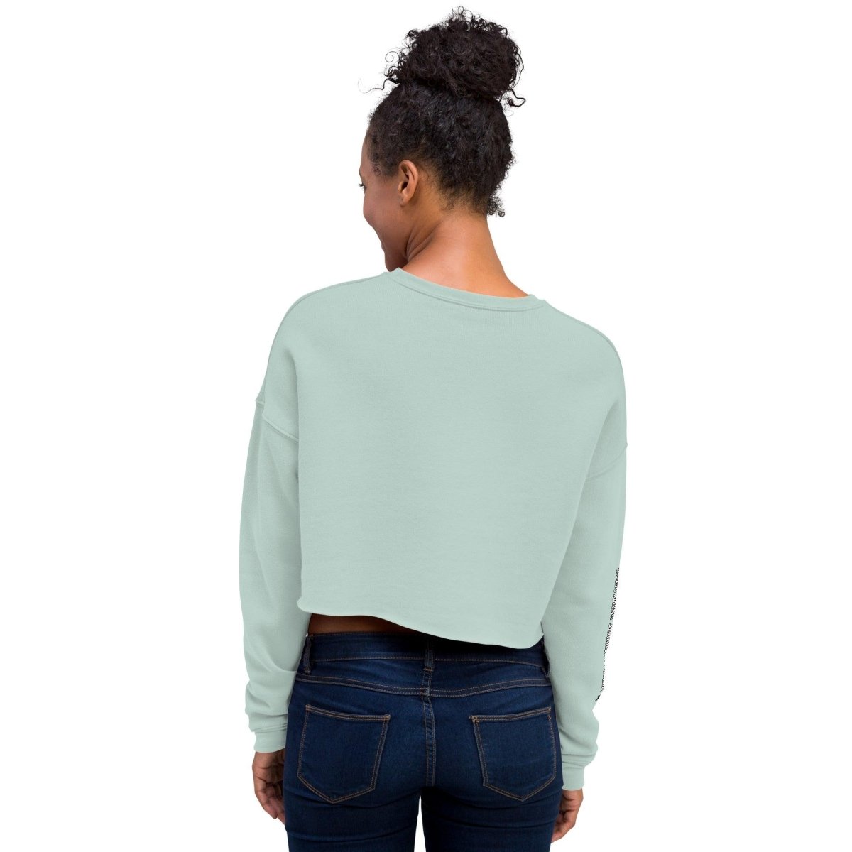 Crop Sweatshirt I Paused My Game To Be Here - ErdeGora