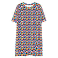 Delft Tulip Dreams T - Shirt Dress - ErdeGora