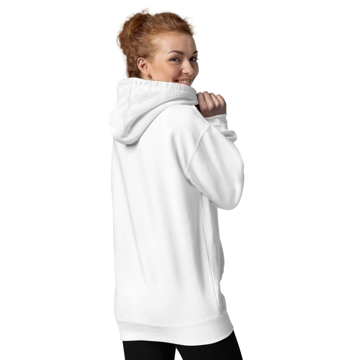 Embroidered Unisex Premium Hoodie Met Molentjes Lopen - ErdeGora