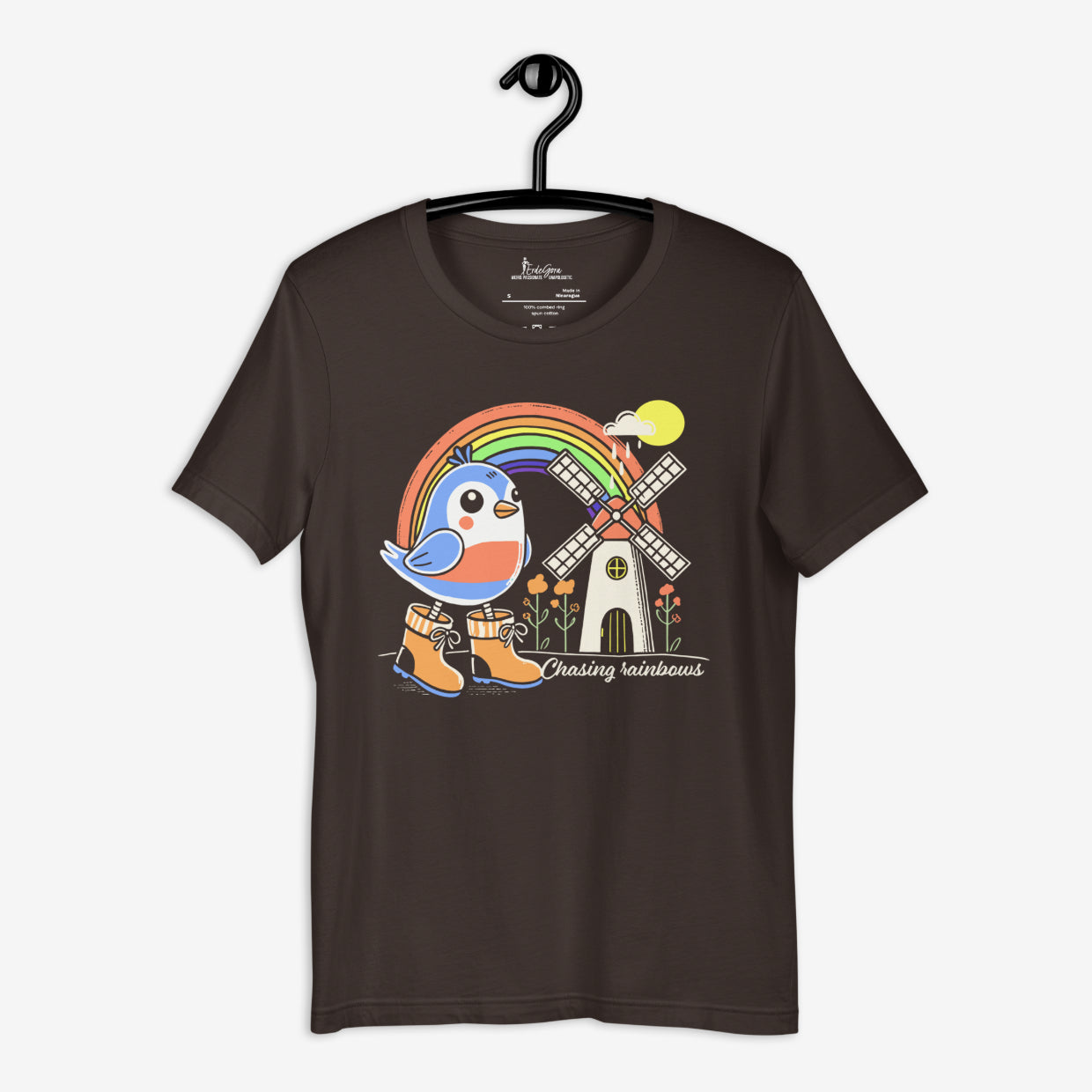 Robin Chasing Rainbows T-Shirt