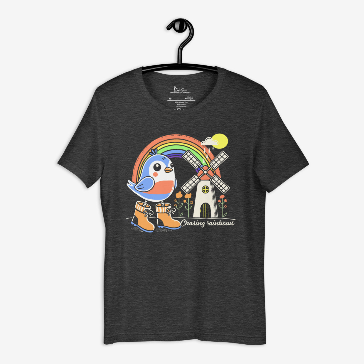 Robin Chasing Rainbows T-Shirt